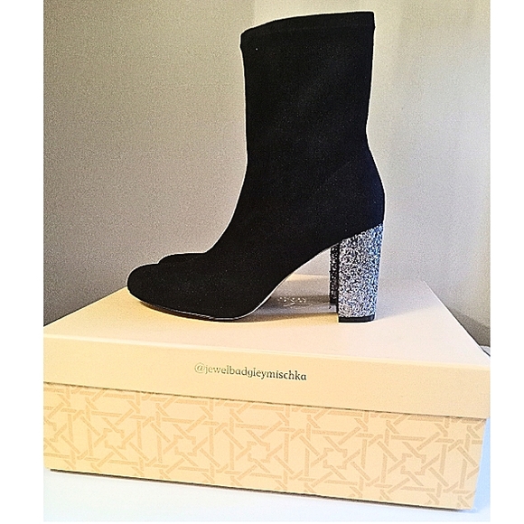 New Badgley Mischka Jewel Boots Size 6.5 - Picture 3 of 11